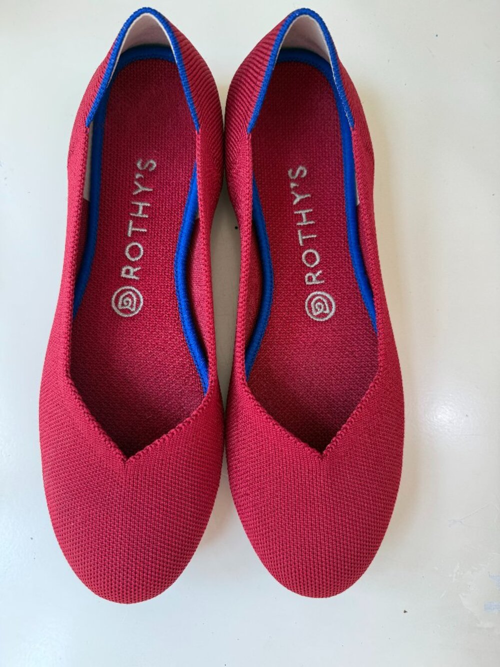 Rothy's The Flat size 9 Scooter Red
